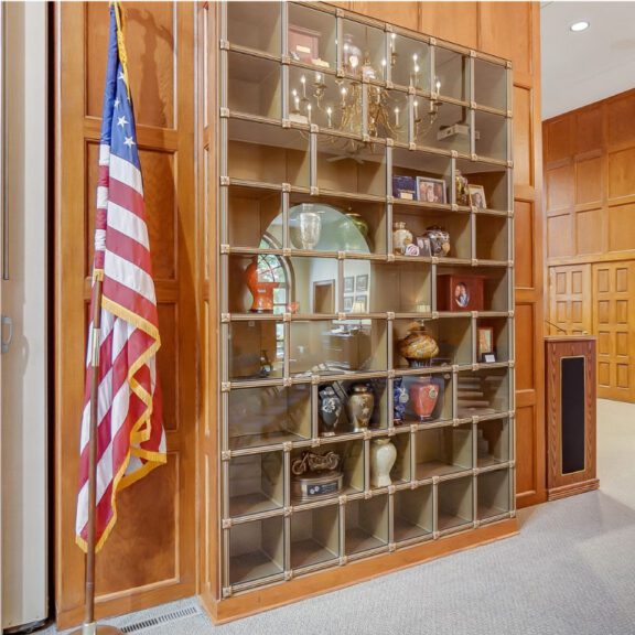 photo of Glass Front Niche in the Mausoleum