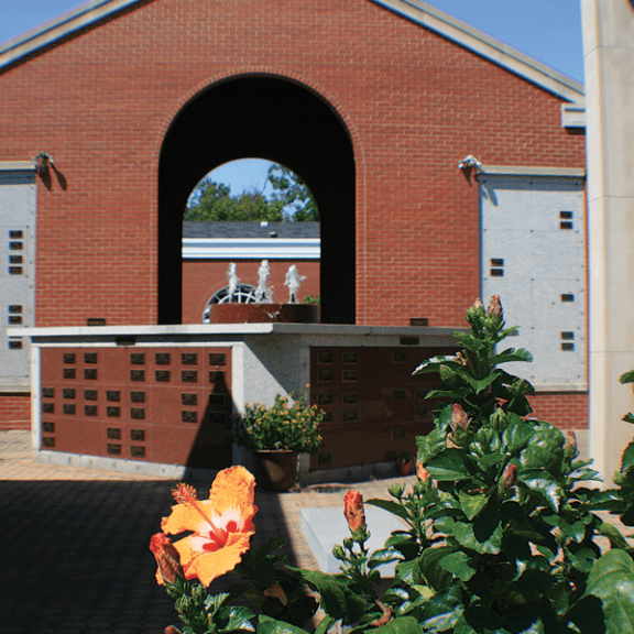 photo of the outside of the Mausoleum