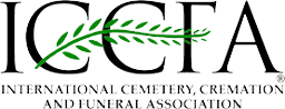 international cemetery, cremation and funeral association logo