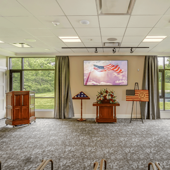 Arlington Memorial Gardens Legacy Room