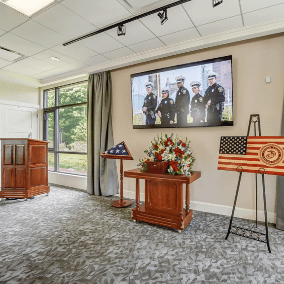 Arlington Memorial Gardens Legacy Room