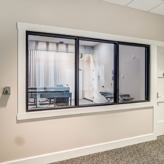 photo of the Crematory Witness Room