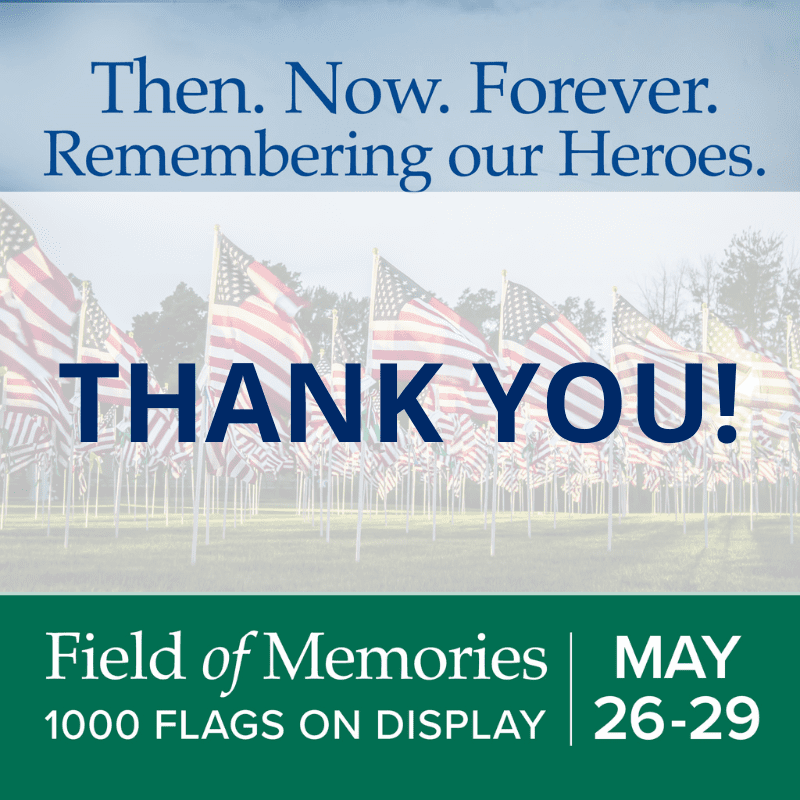 Field of Memories Thank You