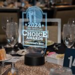 Photo of the 2024 Best Funeral Home & Crematory award trophy