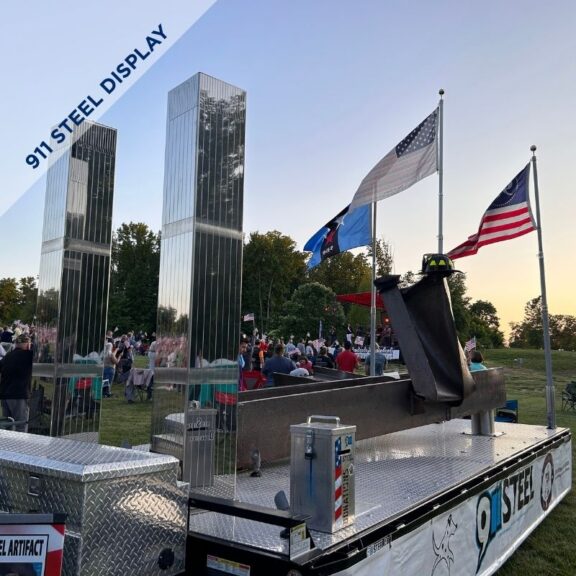 9/11 Steel Display